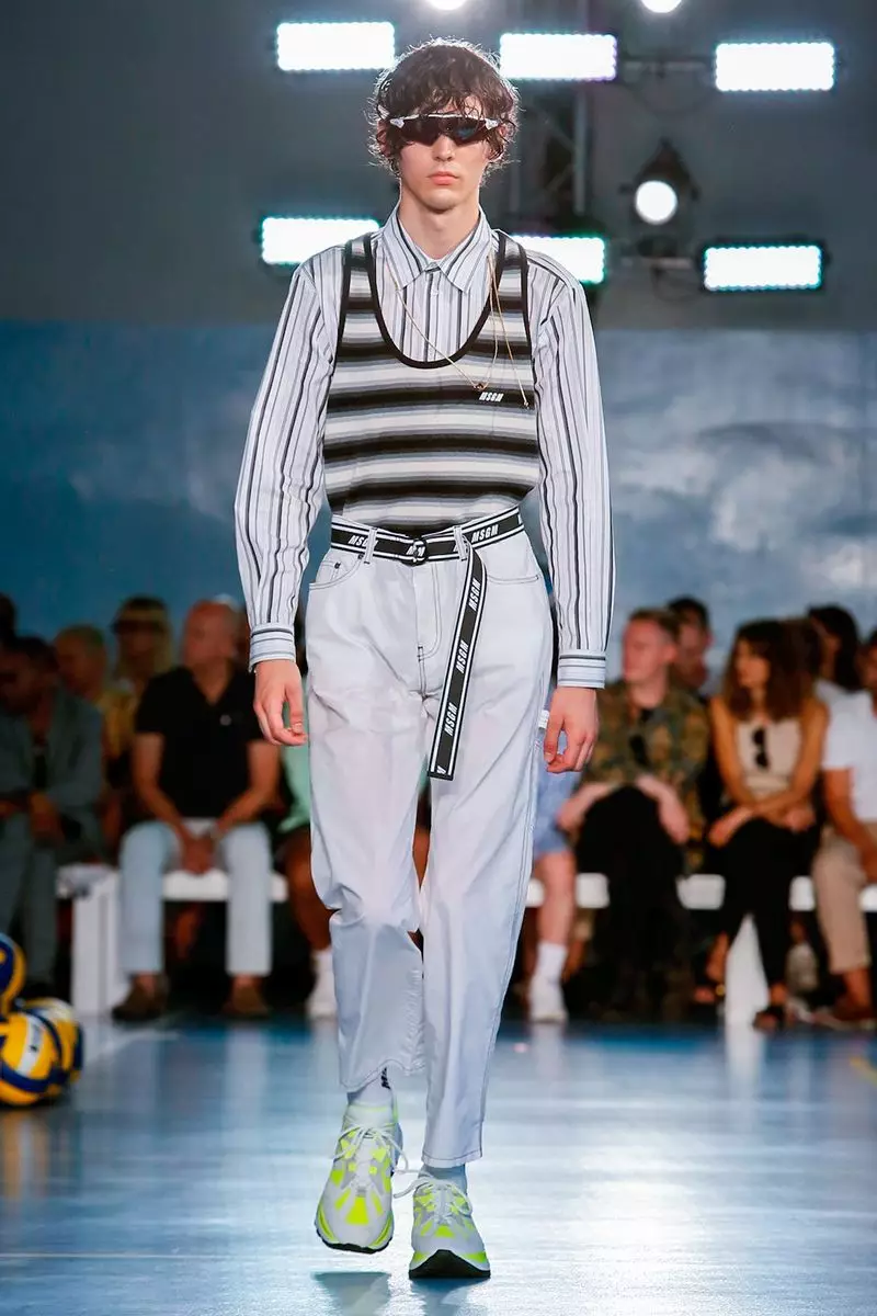 MSGM Menswear Xuân Hè 2019 Milan11