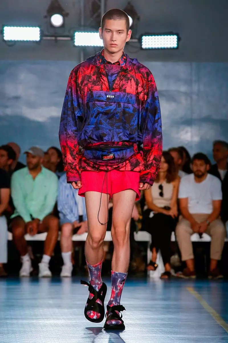 MSGM Herrenmode Frühjahr Sommer 2019 Mailand18