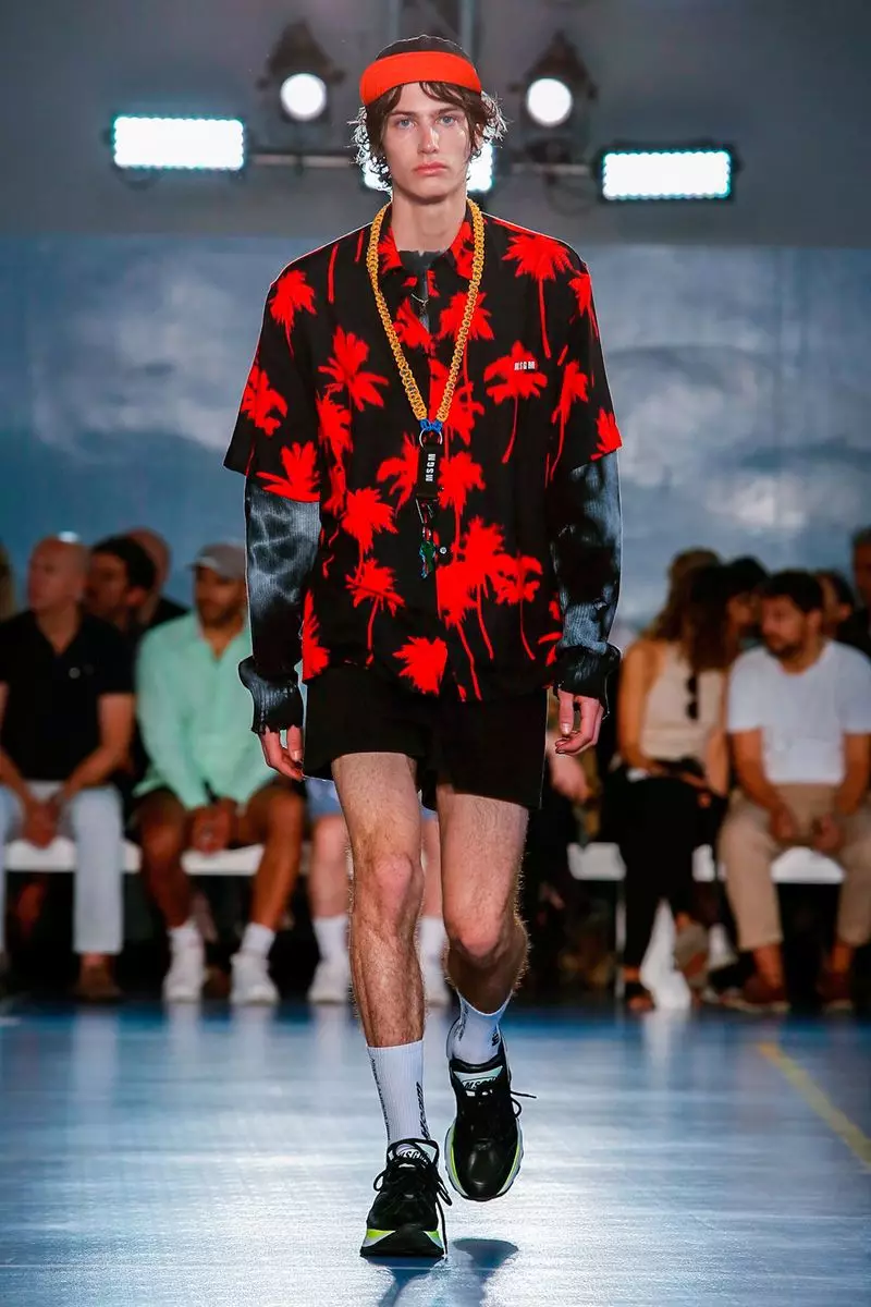 MSGM 男装春夏 2019 Milan23