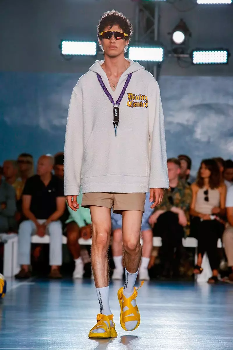 MSGM Veshje për meshkuj Pranverë Verë 2019 Milan28