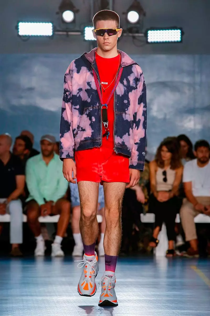 MSGM Erkek Giyim İlkbahar Yaz 2019 Milan38