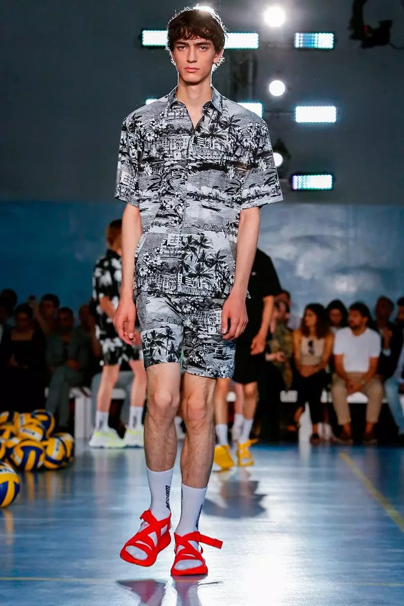 MSGM Menswear Spring Chilimwe cha 2019 Milan47