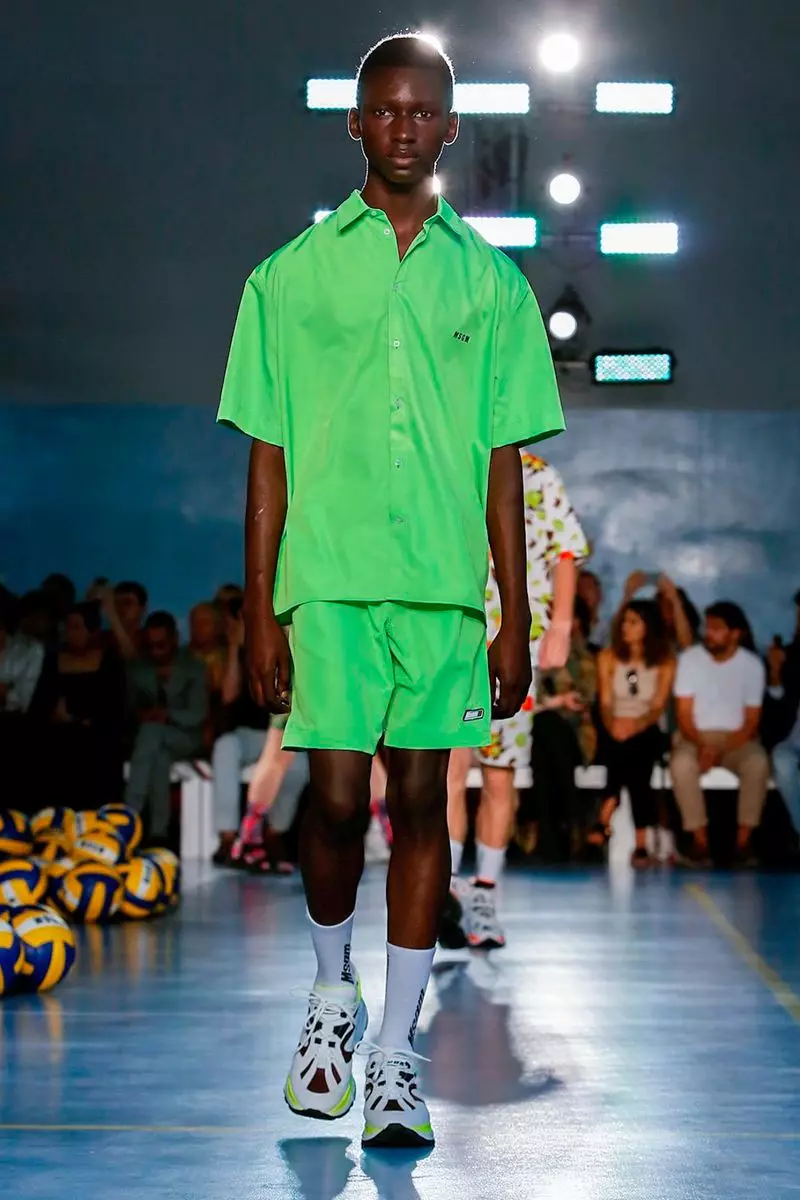 MSGM 남성복 봄 여름 2019 Milan50