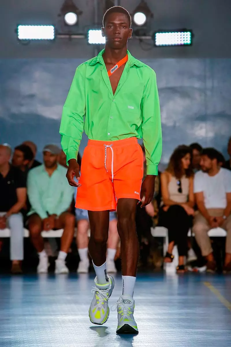 MSGM Menswear אביב קיץ 2019 Milan52