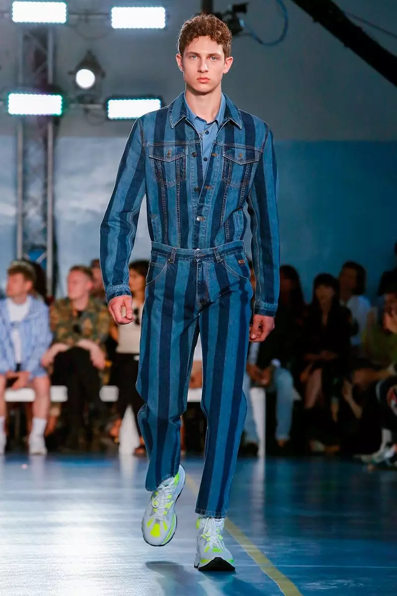 MSGM Menswear Fréijoer Summer 2019 Mailand70