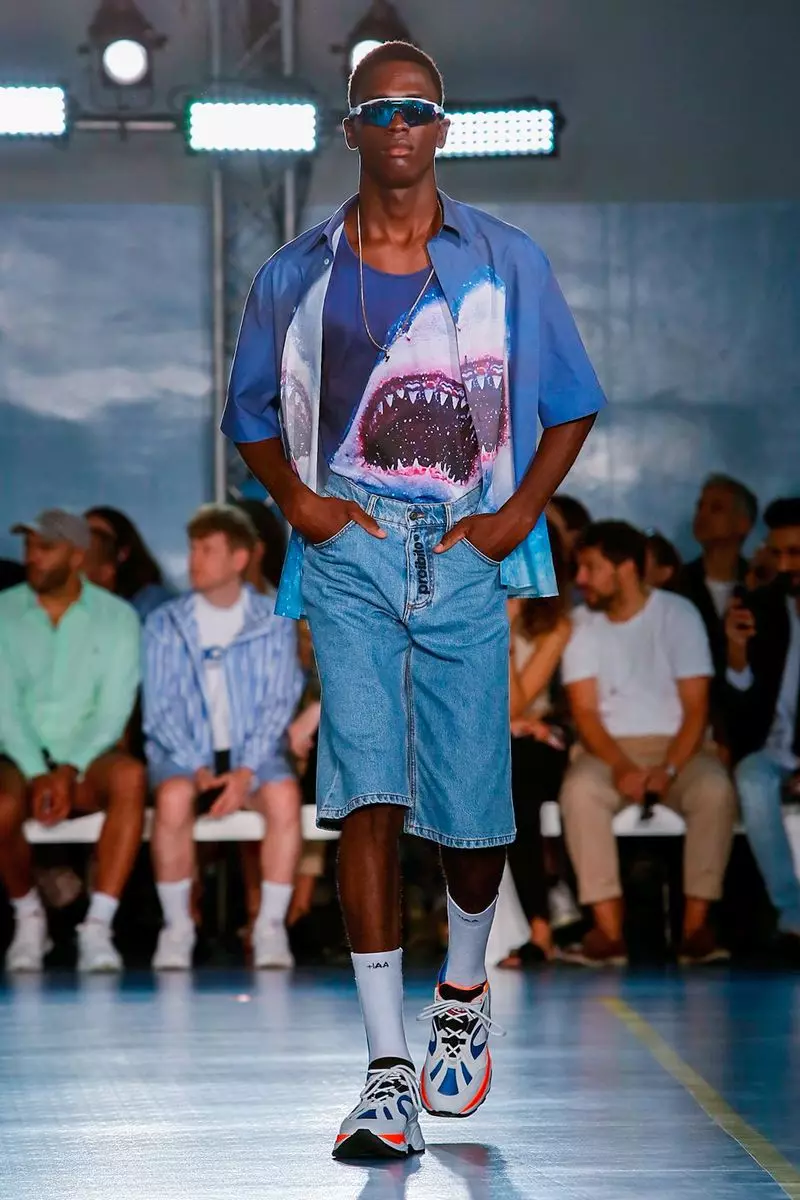 MSGM Herrenmode Frühjahr Sommer 2019 Mailand9