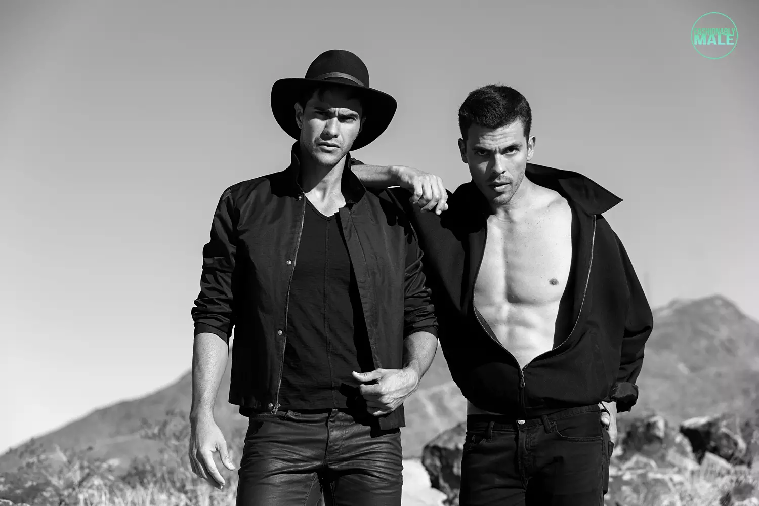 Augusto และ Louis โดย Ivan Avila สำหรับ Fashionably Male1