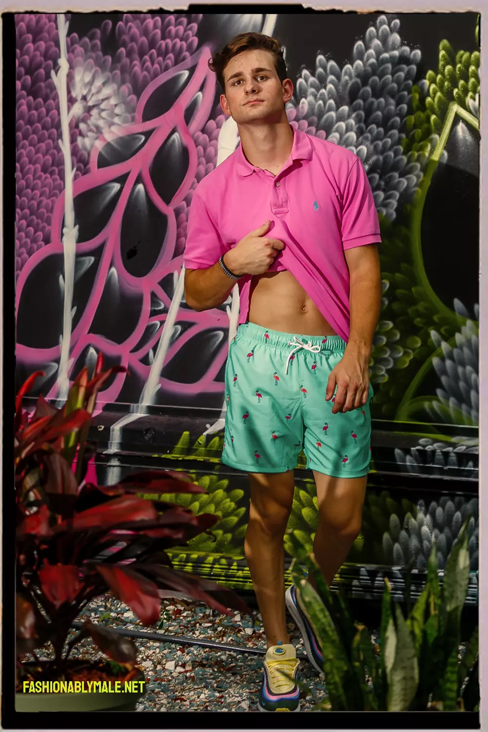 Vīrietis modelis / beisbola spēlētājs un viens no labākajiem Alabamas salā: Čeiss Kristians Stīvena Šmita attēlos, kas ir ekskluzīvi portālā fashionablymale.net