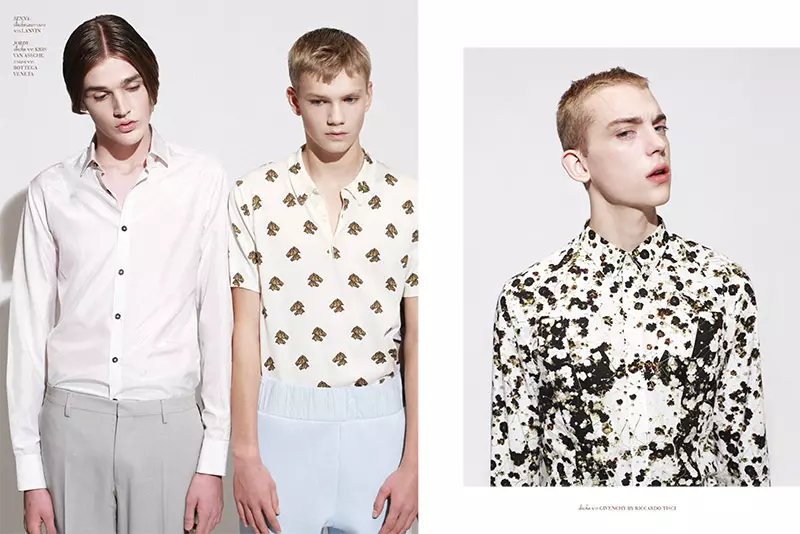 Elle Man Thailand na-egosi Lads of Summer nke Winter Vandenbrink gbara na Styled nke Bodo Ernle.