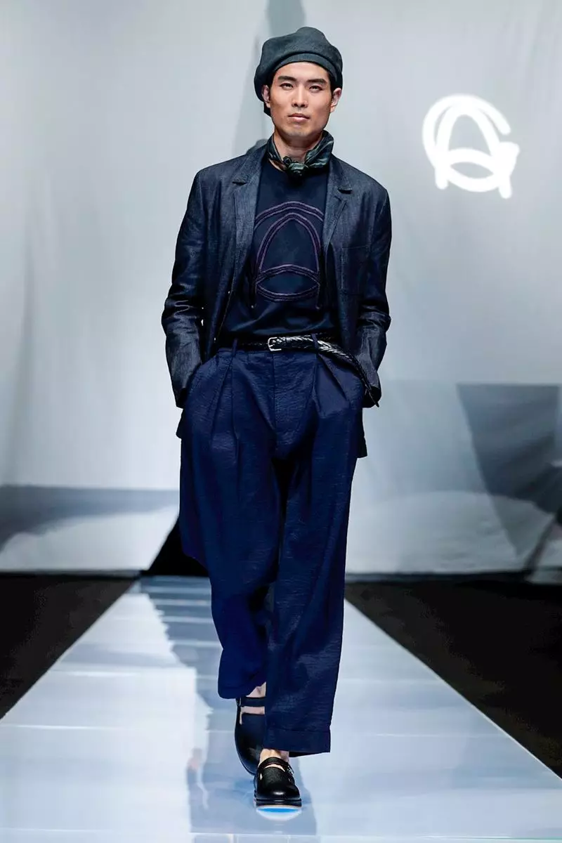 Giorgio Armani Nguo za Kiume Majira ya Msimu wa joto 2019 Milan17