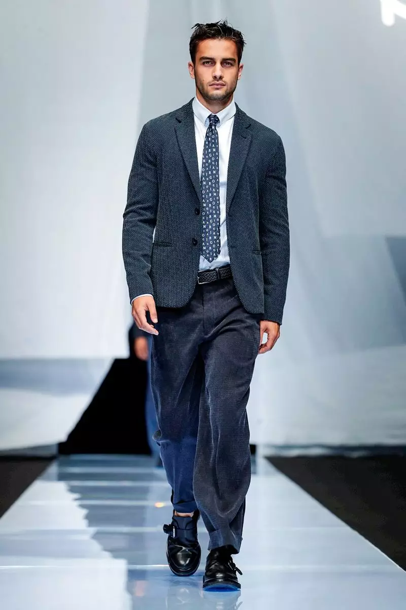 Giorgio Armani Menswear ବସନ୍ତ ଗ୍ରୀଷ୍ମ 2019 ମିଲାନ୍ 21 |