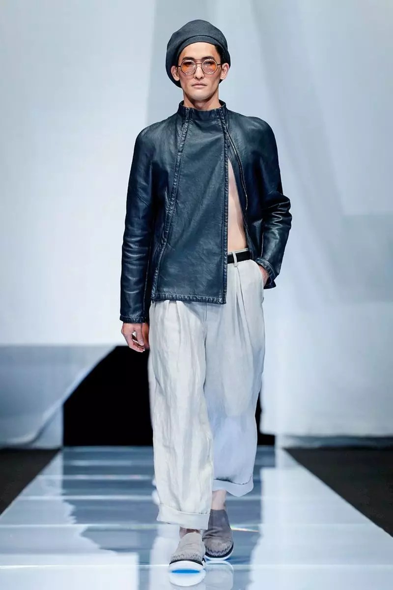 Moda masculina Giorgio Armani Primavera Verán 2019 Milan24