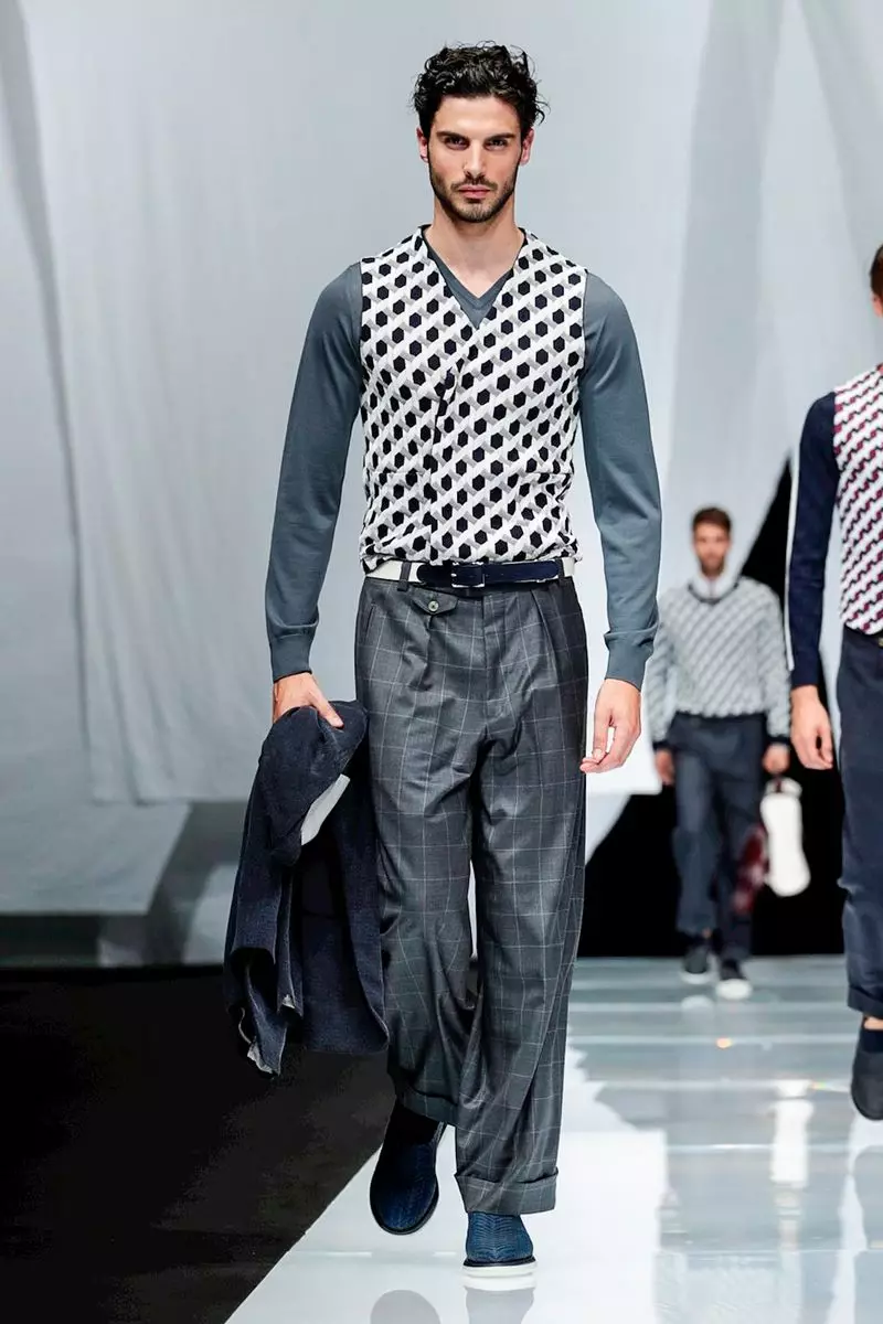 Giorgio Armani Menswear ฤดูใบไม้ผลิฤดูร้อน 2019 Milan43