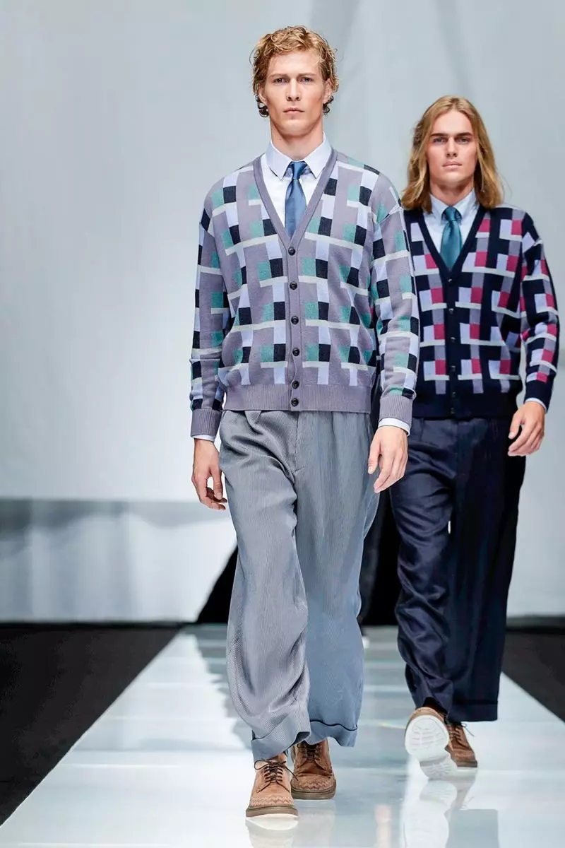 Giorgio Armani Menswear ฤดูใบไม้ผลิฤดูร้อน 2019 Milan63