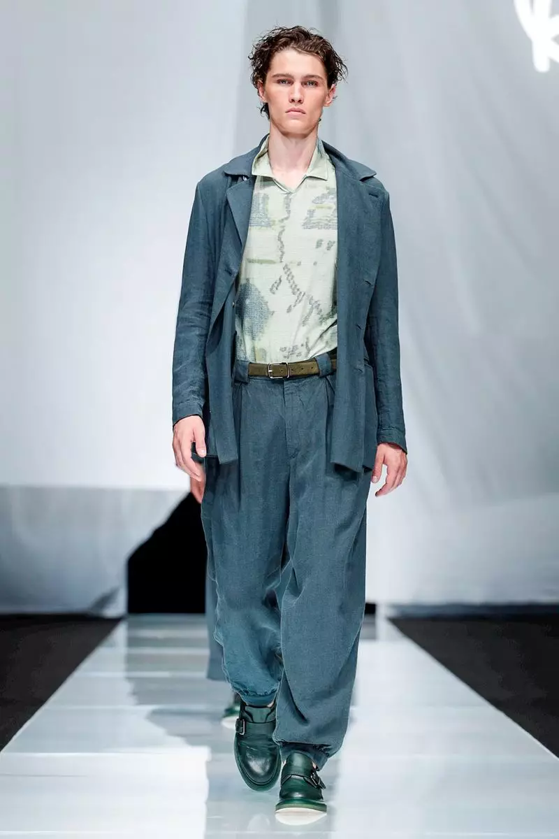 Giorgio Armani Menswear Spring Ting-init 2019 Milan69