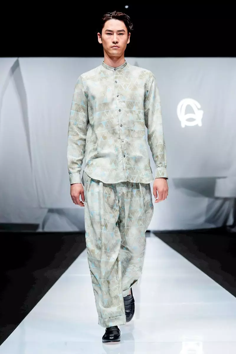 Moda masculina Giorgio Armani Primavera Verano 2019 Milan77