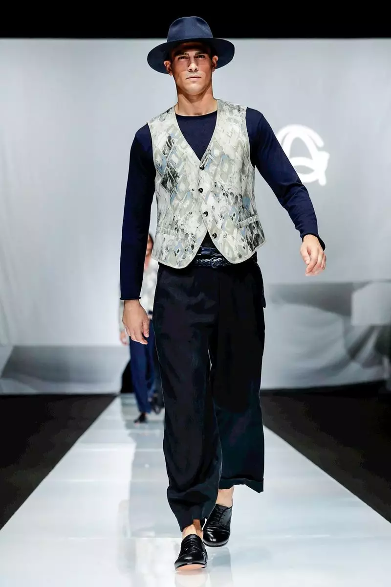 Giorgio Armani Menswear ବସନ୍ତ ଗ୍ରୀଷ୍ମ 2019 Milan79 |