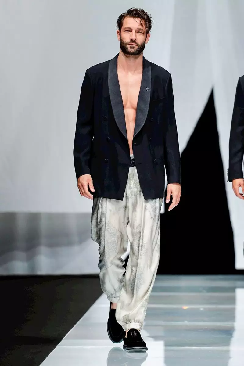 Giorgio Armani Menswear Chilimwe Chilimwe cha 2019 Milan85