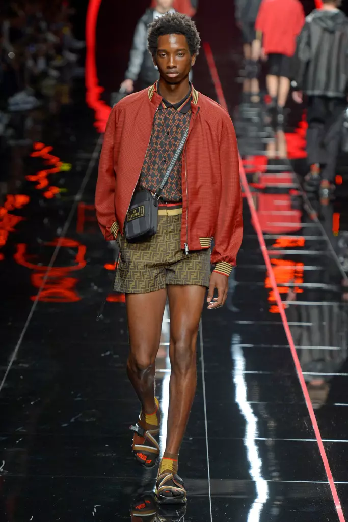 Fendi Men's Spring ឆ្នាំ 2019