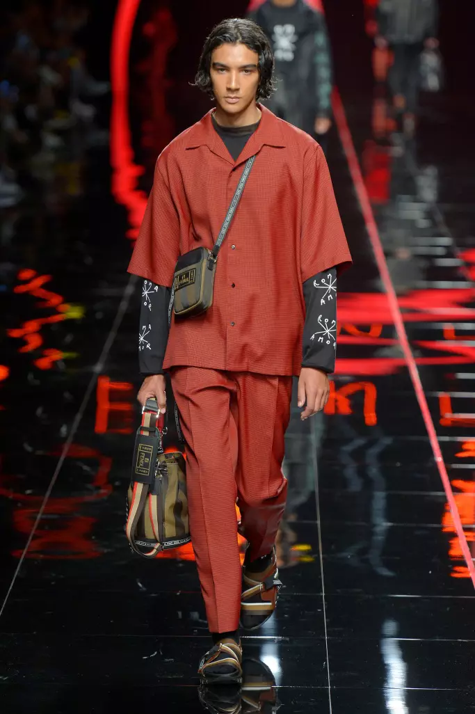 Fendi Men's Spring ឆ្នាំ 2019