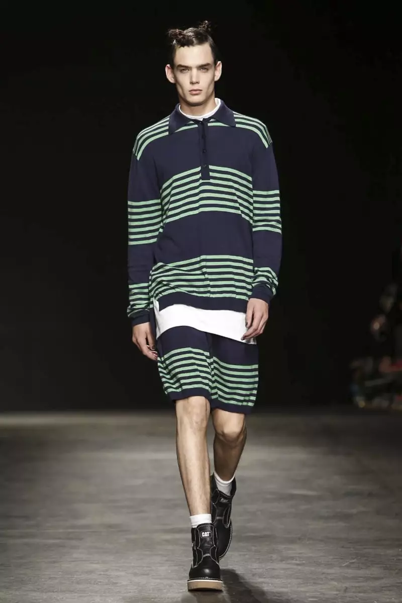 Christopher Shannon Menswear Spring Summer 2015 London တွင် ဖက်ရှင်ရှိုး