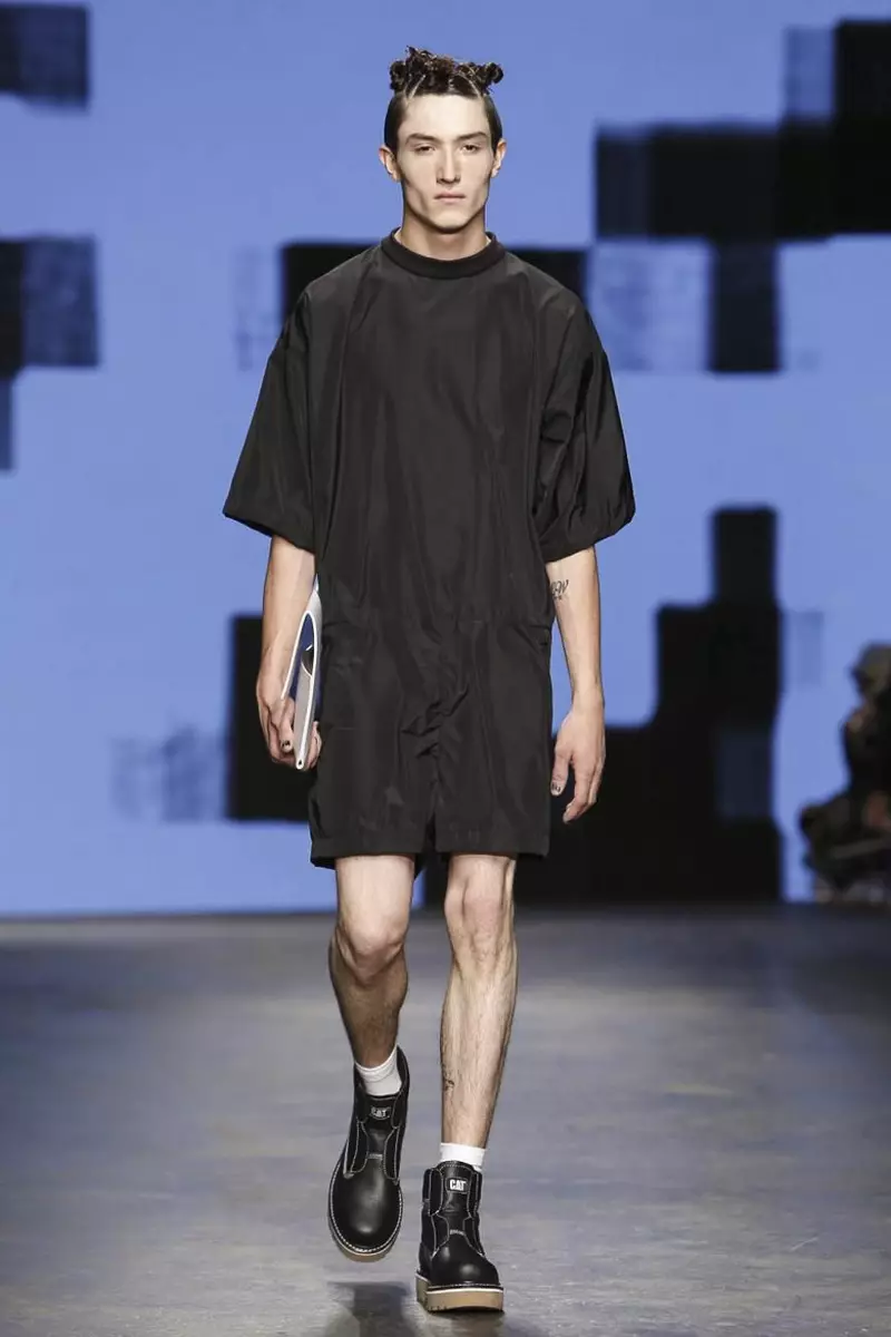 Christopher Shannon Menswear Spring Summer 2015 London တွင် ဖက်ရှင်ရှိုး