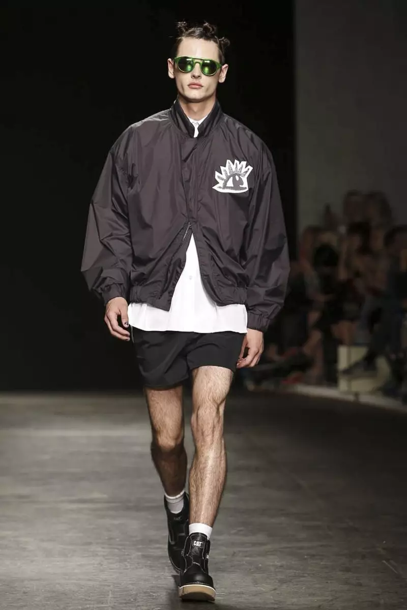 Christopher Shannon Menswear Printemps Été 2015 Défilé à Londres