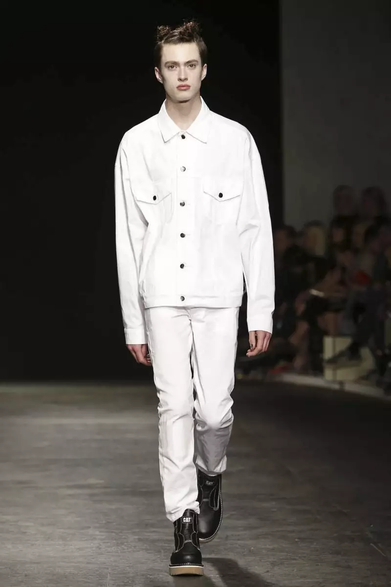 Christopher Shannon Menswear Spring Summer 2015 London တွင် ဖက်ရှင်ရှိုး