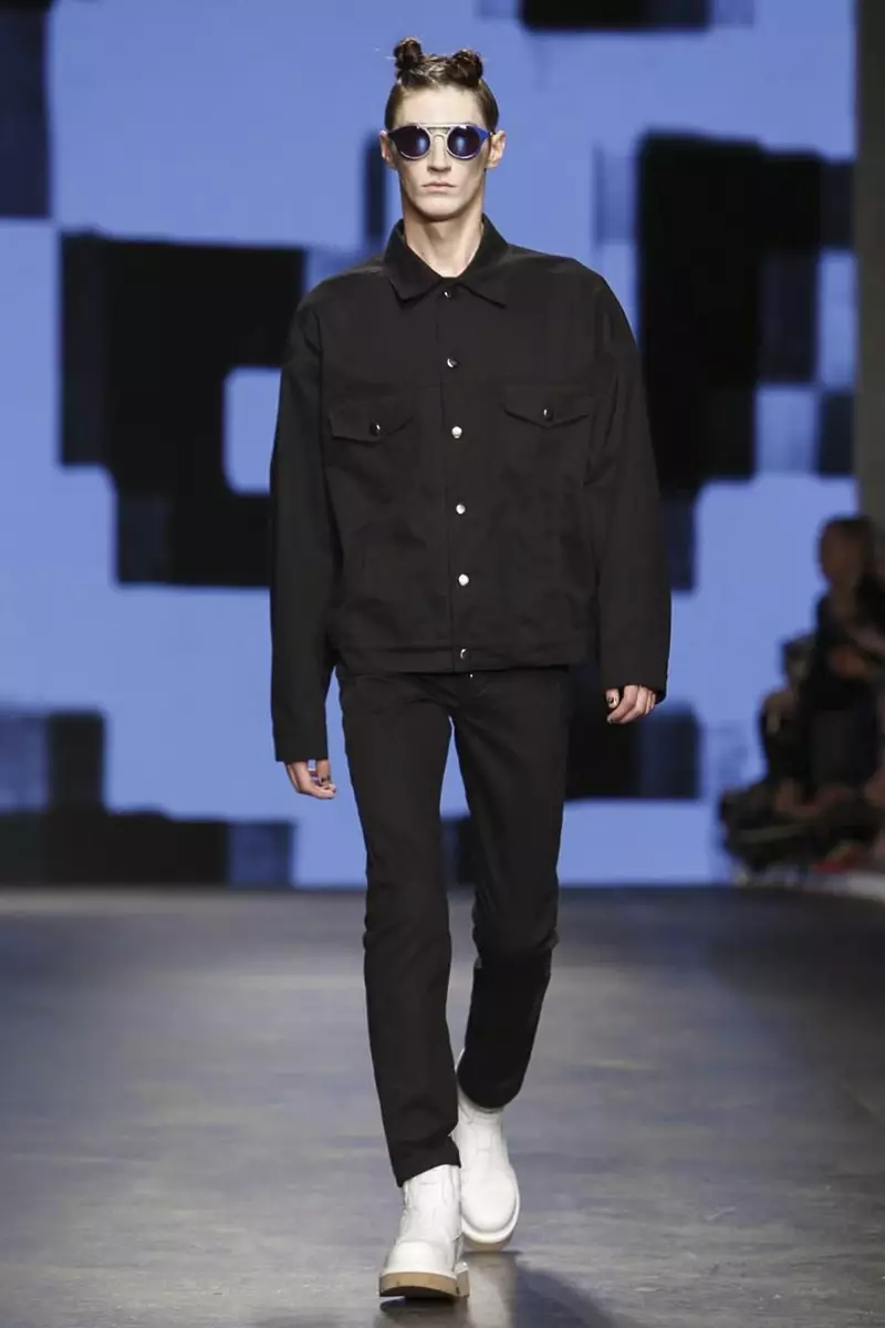 Desfile de Moda de Christopher Shannon Moda Masculina Primavera Verão 2015 em Londres