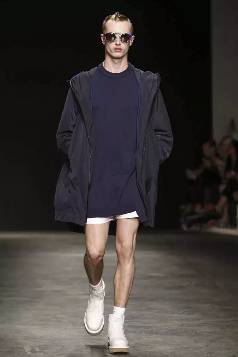 Christopher Shannon Menswear Printemps Été 2015 Défilé à Londres