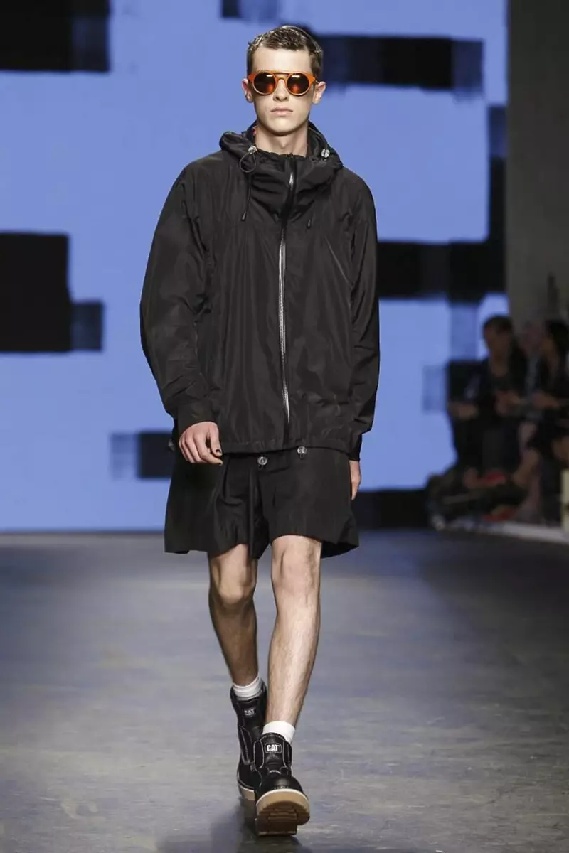 Christopher Shannon Menswear פרילינג זומער 2015 שניט ווייַזן אין לאָנדאָן