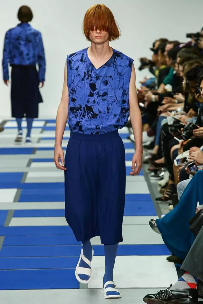 Agi a Sam, Männer Kleeder, Fréijoer Summer, 2015, Fashion Show zu London