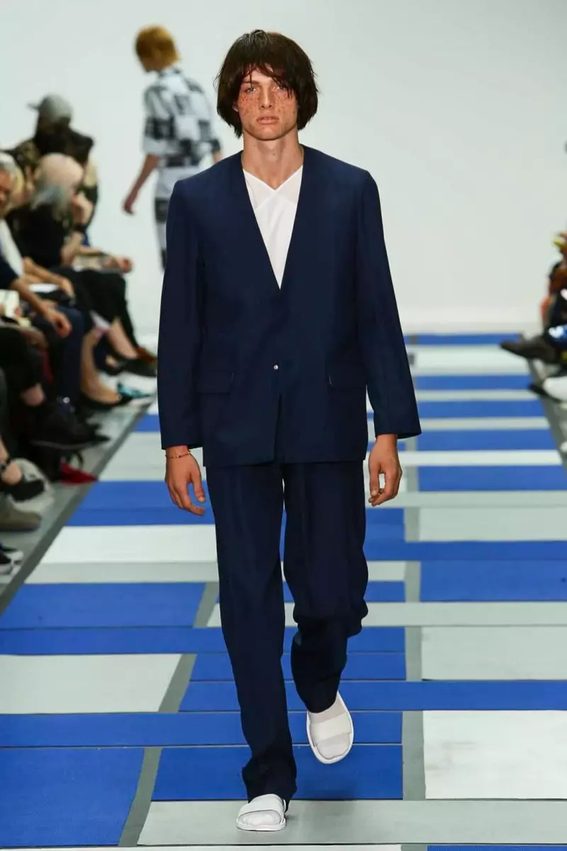 Agi a Sam, Männer Kleeder, Fréijoer Summer, 2015, Fashion Show zu London