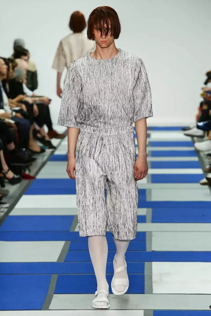 Agi a Sam, Männer Kleeder, Fréijoer Summer, 2015, Fashion Show zu London