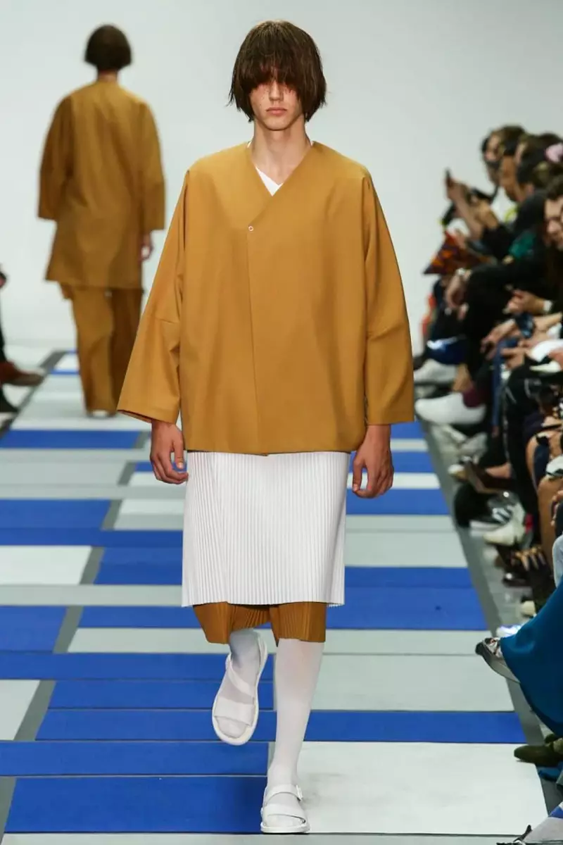 Agi a Sam, Männer Kleeder, Fréijoer Summer, 2015, Fashion Show zu London