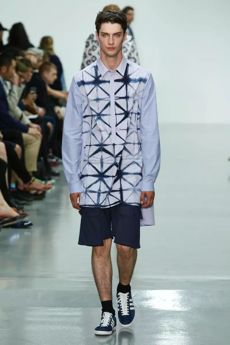 Ричард Николл, Мужская одежда, Весна-Лето, 2015, Показ мод в Лондоне