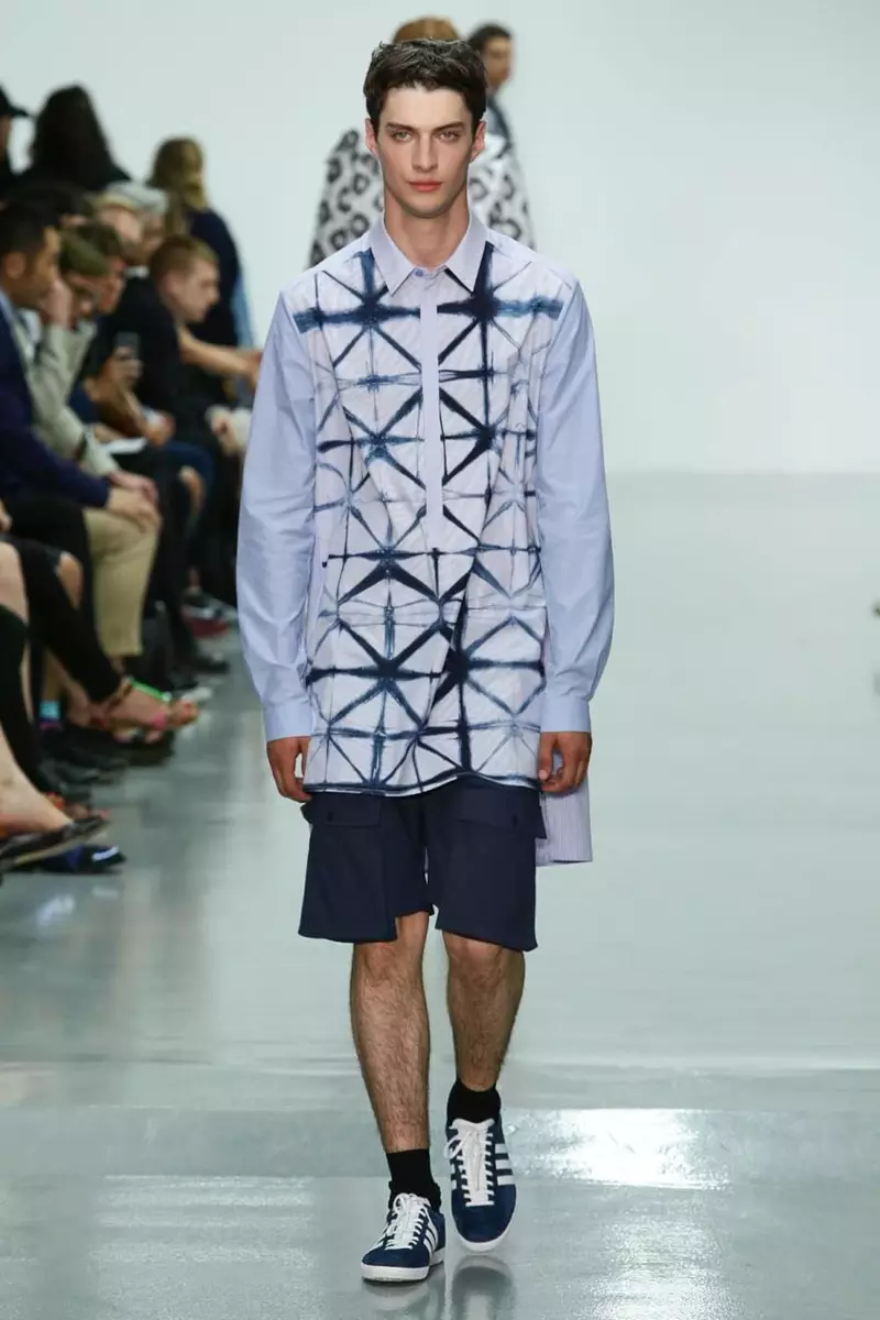 Richard Nicoll, Herrafatnaður, vor sumar, 2015, tískusýning í London