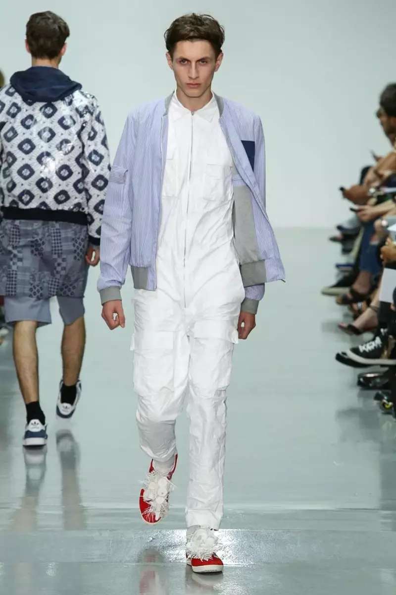 Richard Nicoll, meesterõivad, kevadsuvi, 2015, moeshow Londonis