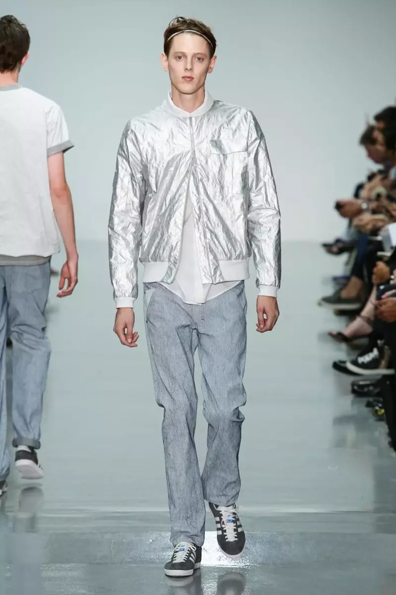 Richard Nicoll, roba masculina, primavera estiu, 2015, desfilada de moda a Londres