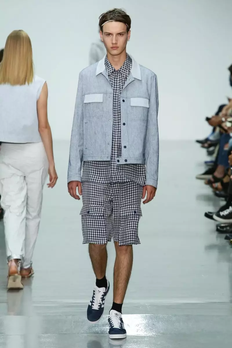 Richard Nicoll, Menswear, Caij Nplooj Ntoos Hlav, 2015, Fashion Show hauv London