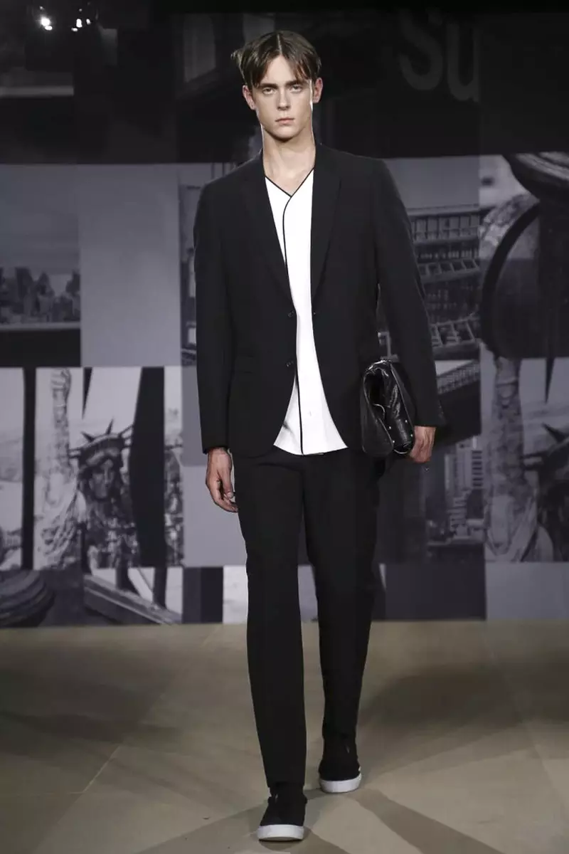 DKNY Man Menswear 男裝 2015春夏倫敦時裝秀