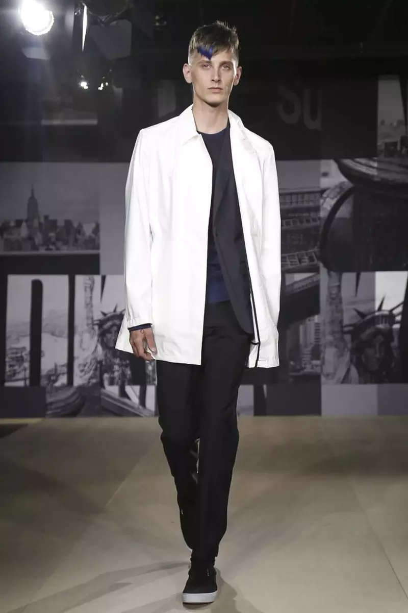 DKNY Man Menswear Menswear Spring Summer 2015 Fashion Show នៅទីក្រុងឡុងដ៍