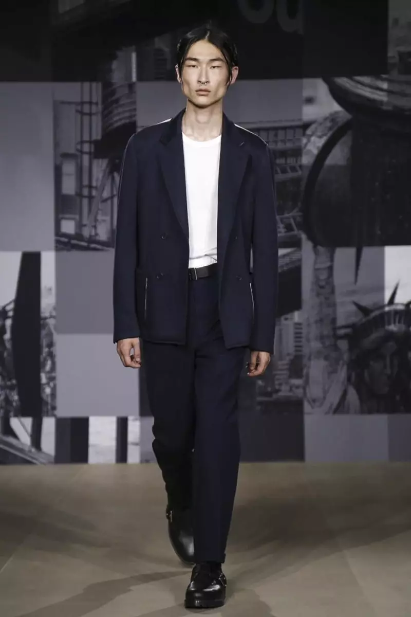 Показ DKNY Man Menswear Menswear весна-лето 2015 в Лондоне