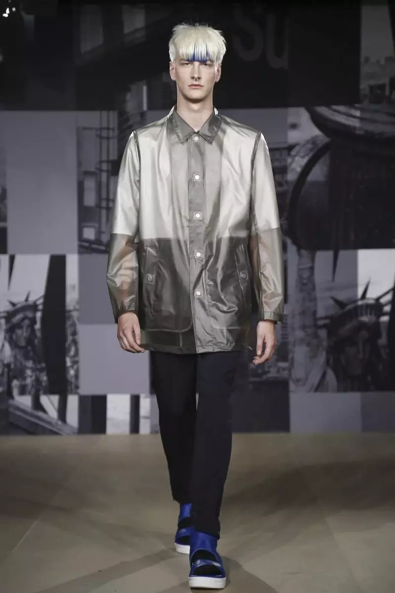 DKNY Man Menswear Menswear Spring Summer 2015 Fashion Show នៅទីក្រុងឡុងដ៍