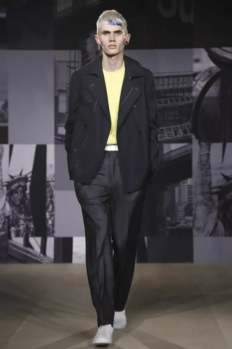 DKNY Man Menswear Menswear Spring Summer 2015 Fashion Show នៅទីក្រុងឡុងដ៍