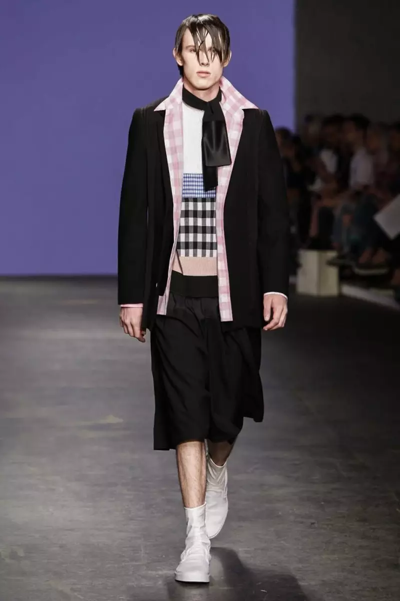 Mann, Männer Kleeder, Fréijoer Summer, 2015, Fashion Show zu London