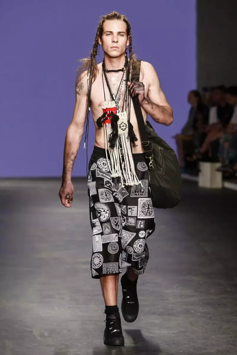 Muškarac, Muška odjeća, Proljeće ljeto, 2015, Modna revija u Londonu