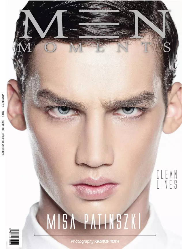 Feso'ota'i le Top Model sensation Misa Patinszki le lomiga talu ai nei #7 o Men Moments Magazine,