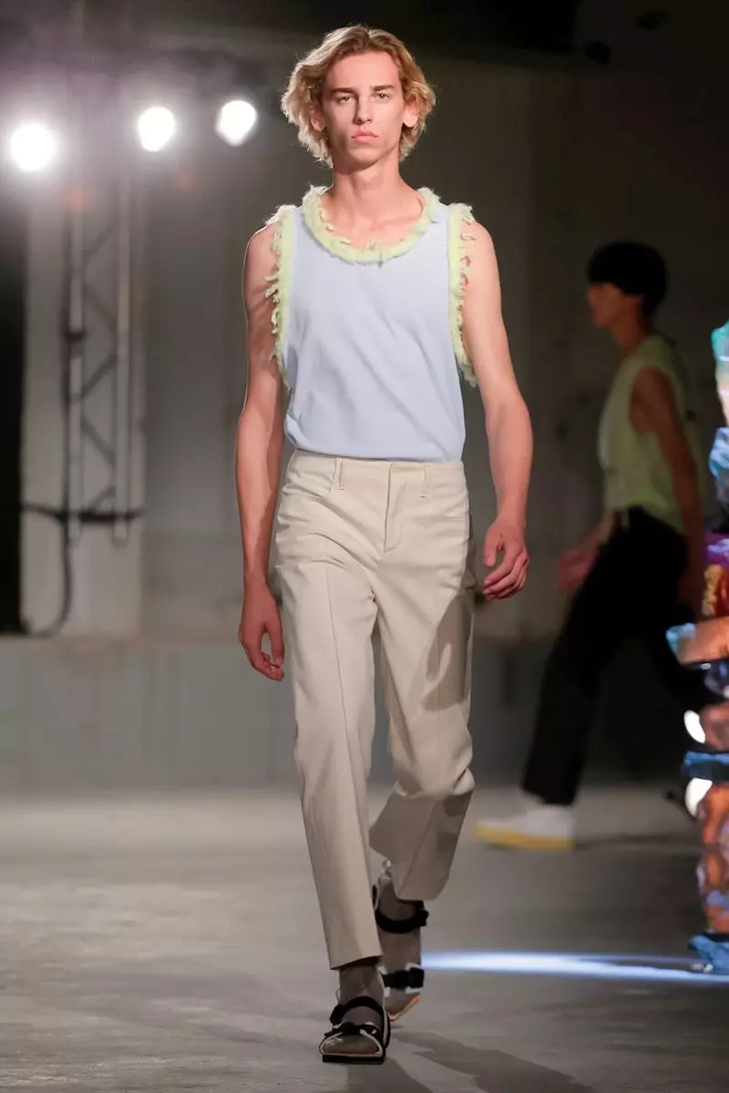 Acne Studios erkaklar kiyimlari bahor-yoz 2019 Parij19