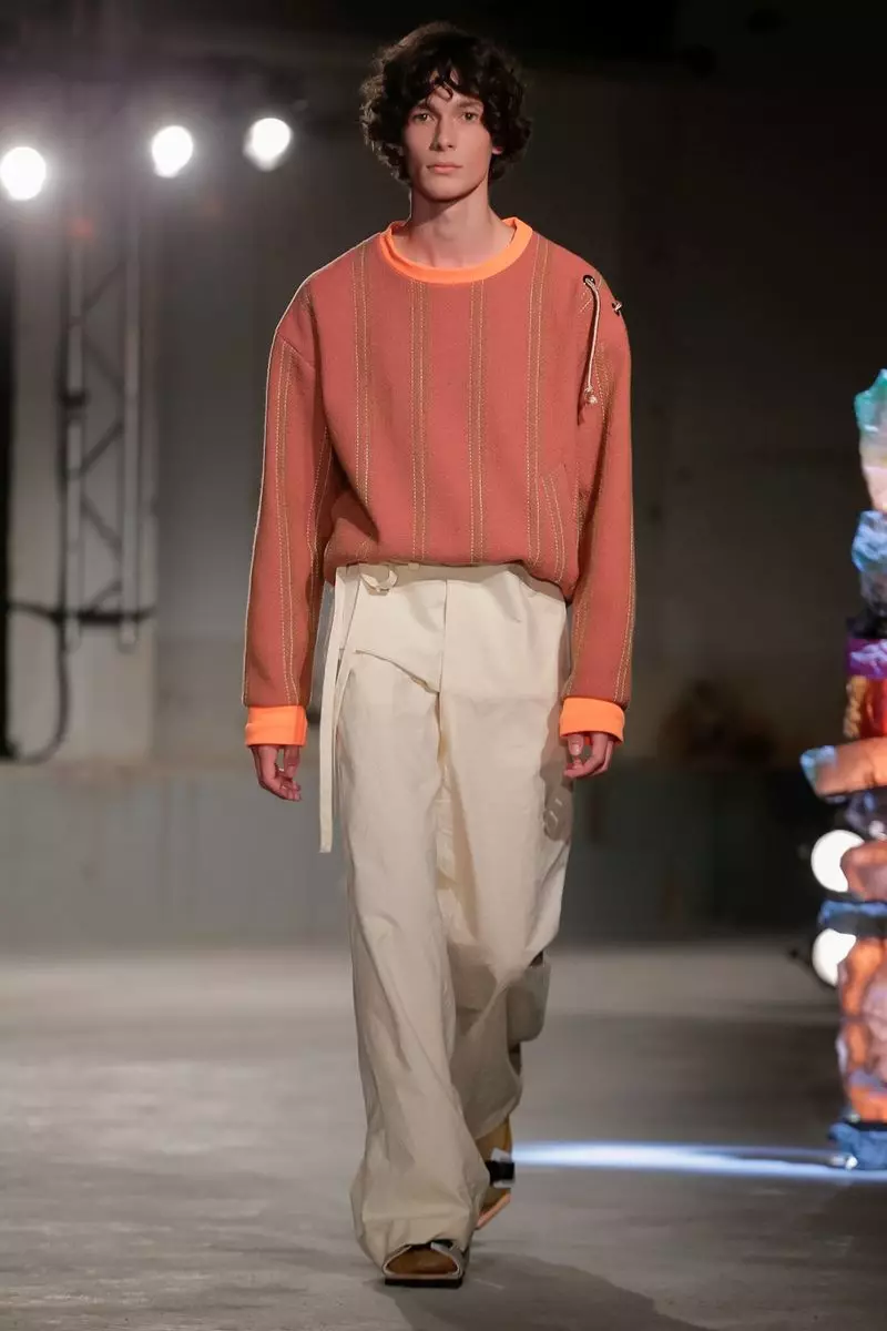 Acne Studios эркектердин кийимдери жазгы жай 2019 Париж39